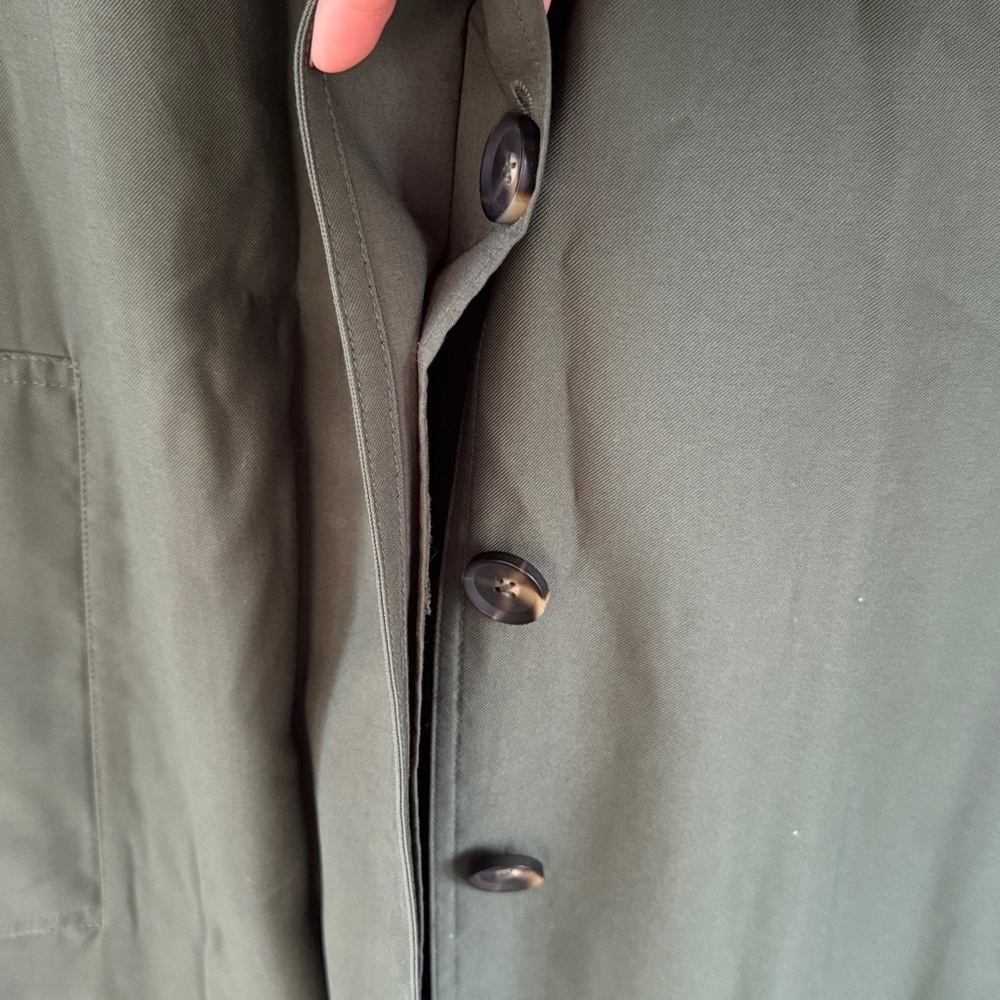 Cos Sleeveless Trench Coat Size M - Picture 9 of 12